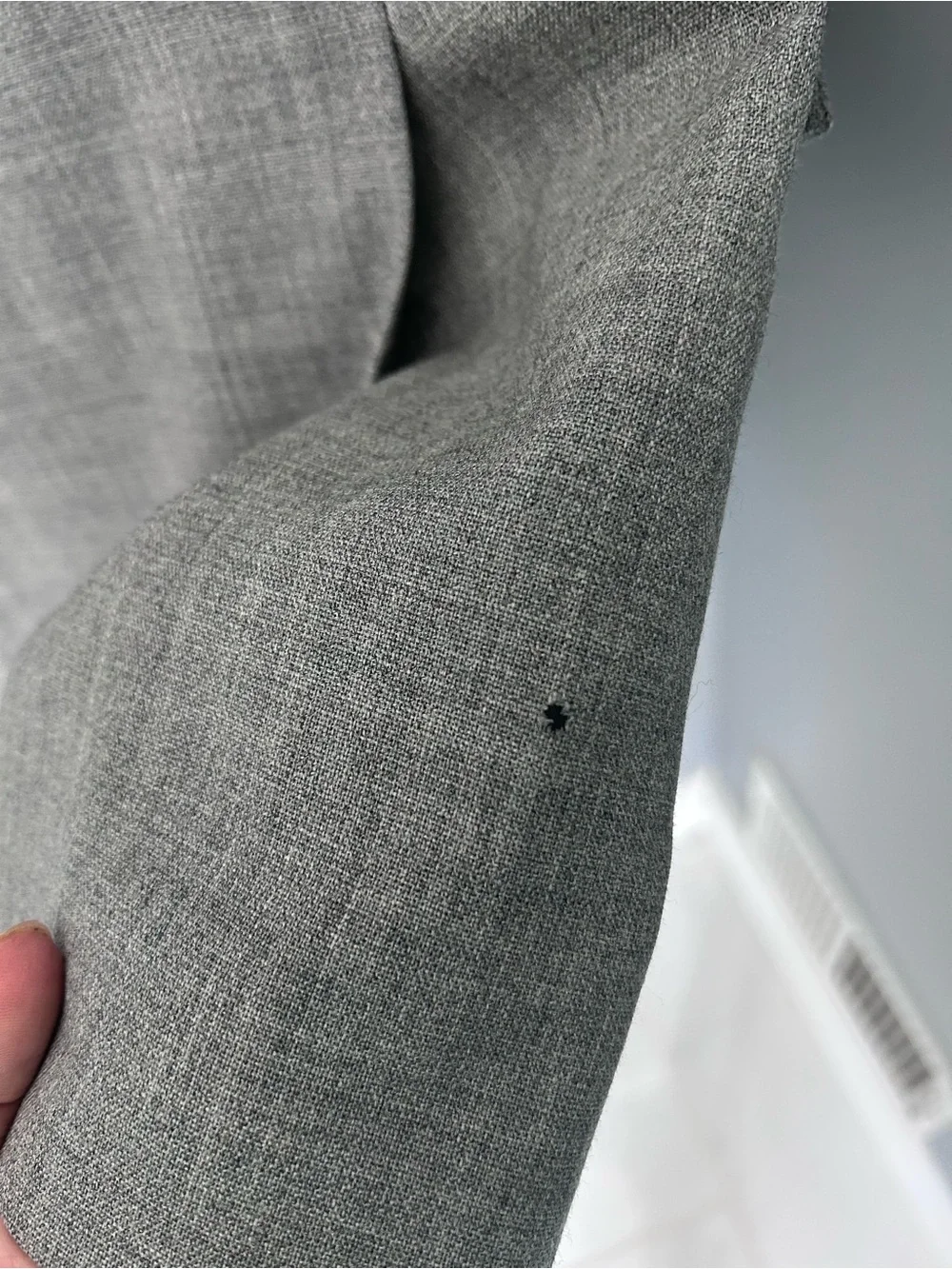 Voyager by J. Crew Light Gray Two-Button Sport Coat
